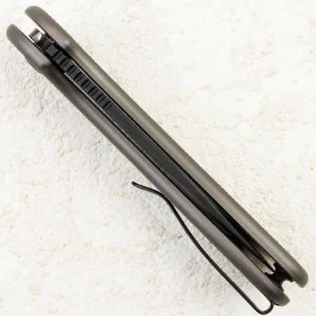 Нож CIVIVI Elementum II, Black Stonewashed Nitro-V, Gray  Aluminum Handle, C18062PD-1 Нож CIVIVI Elementum II, Black Stonewashed Nitro-V, Gray  Aluminum Handle, C18062PD-1