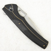Нож WE Knife Exciton, CPM 20CV, Titanium/Twill Carbon Fiber Black. LIMITED EDITION - купить в интернет-магазине Blademan