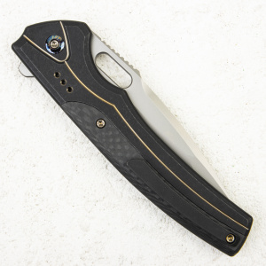 Нож WE Knife Exciton, CPM 20CV, Titanium/Twill Carbon Fiber Black. LIMITED EDITION - складной туристические ножи из стали Нож WE Knife Exciton, CPM 20CV, Titanium/Twill Carbon Fiber Black. LIMITED EDITION - складной туристические ножи из стали