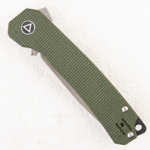 Нож QSP Osprey, 14C28N, Micarta Green - складной туристические ножи из стали