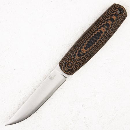 Нож OWL North S F, M390, G10 Black/Orange, Kydex Classic