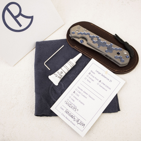 Нож Chris Reeve Large Sebenza 21 Circuits Нож Chris Reeve Large Sebenza 21 Circuits - купить в интернет-магазине Blademan