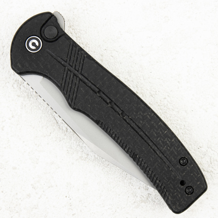 Нож CIVIVI Cogent, 14C28N Silver, Micarta Black, Button Lock, C20038D-7 Нож CIVIVI Cogent, 14C28N Silver, Micarta Black, Button Lock, C20038D-7 - купить в интернет-магазине Blademan