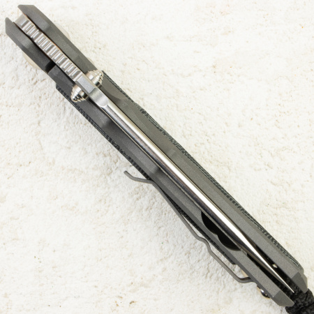 Нож Chris Reeve Large Inkosi Inlay, CPM MagnaCut, Titanium/Black Canvas Micarta Handle, LIN-1012 Нож Chris Reeve Large Inkosi Inlay, CPM MagnaCut, Titanium/Black Canvas Micarta Handle, LIN-1012