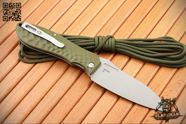 Нож Brutalica Ponomar Olive, D2, G10