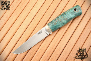 Южный Крест - Сапсан, Карельская береза Малахит, M390 - купить в интернет-магазине Blademan