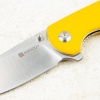 Нож SENCUT Praktisk, Satin, 9Cr18MoV, Coarse G10 Yellow Handle, S24019-2 Нож SENCUT Praktisk, Satin, 9Cr18MoV, Coarse G10 Yellow Handle, S24019-2