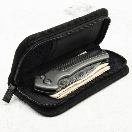 Нож WE Knife Ziffius, Damasteel (Hakkapella), Titanium/Twill Carbon Fiber. LIMITED EDITION - купить в интернет-магазине Blademan