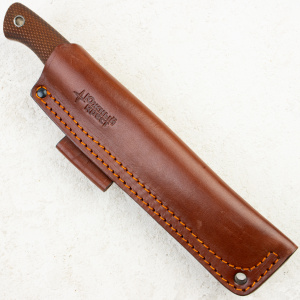 Нож Южный Крест Бушкрафт, СPR, Convex, Micarta Coyote, Насечка, 218