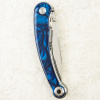 Нож QSP Dolphin, Mirror 14C28N, Resin Blue Handle, QS161-E Нож QSP Dolphin, Mirror 14C28N, Resin Blue Handle, QS161-E