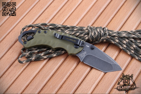 Нож Kershaw Shuffle II Olive - купить в интернет-магазине Blademan