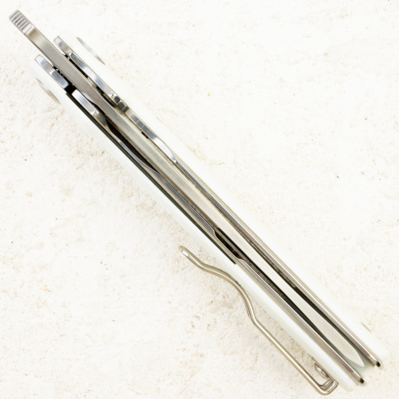 Нож Petrified Fish Tena, D2, Satin, G10 White Handle, PFB04WS Нож Petrified Fish Tena, D2, Satin, G10 White Handle, PFB04WS
