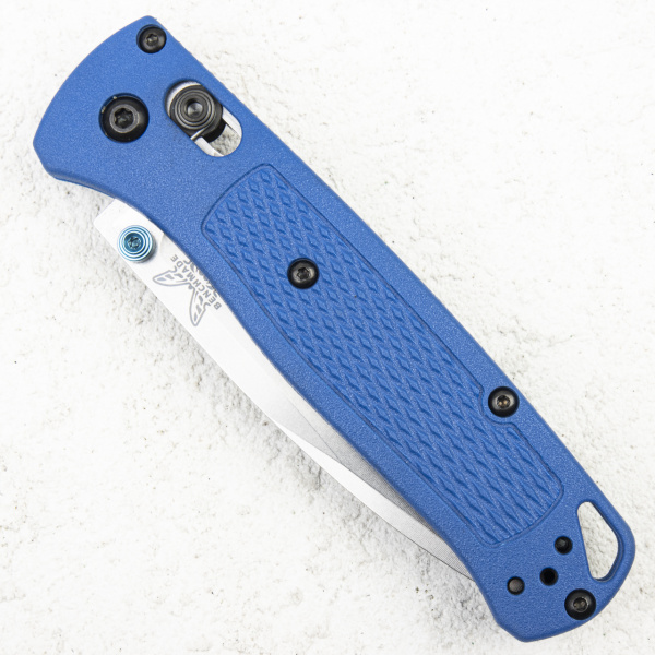 Нож Benchmade Bugout, 535, CPM S30V, Grivory Blue - складной туристические ножи из стали