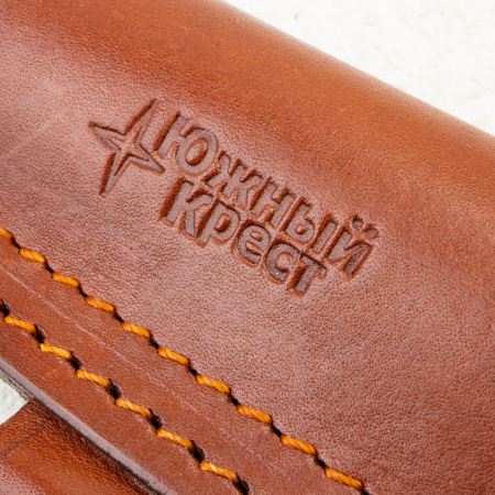 Нож Южный Крест Барибал, VG10, Конвекс, Микарта Красно-Черная, Насечка