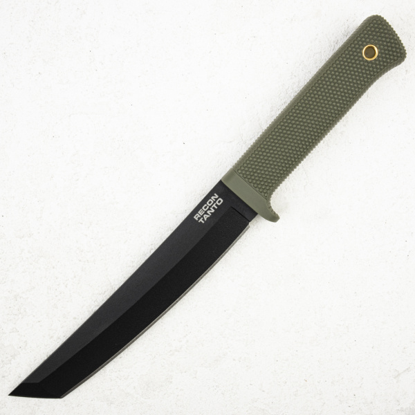 Нож Cold Steel Recon Tanto, SK-5 Black, Kray-Ex OD Green, CS-49LRT-ODBK - купить в интернет-магазине Blademan