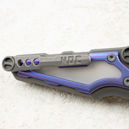 Нож NOC Knives MT-32, M390, Titanium Blue Handle, MT-3208 Нож NOC Knives MT-32, M390, Titanium Blue Handle, MT-3208