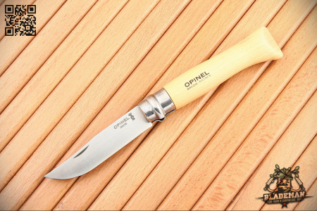 Нож Opinel №9, Нержавеющая сталь, Бук - купить в интернет-магазине Blademan
