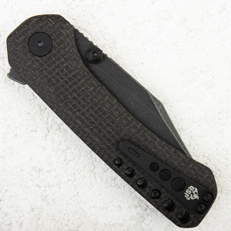 Нож QSP Kestrel, 14C28N Black, Micarta Dark Brown Нож QSP Kestrel, 14C28N Black, Micarta Dark Brown - купить в интернет-магазине Blademan