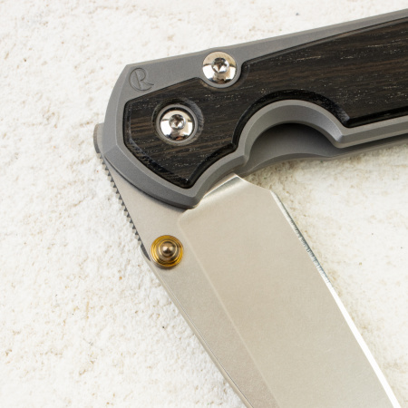 Нож Chris Reeve Small Sebenza 31 Inlay, CPM MagnaCut, Titanium/Bog Oak Handle, S31-1100 Нож Chris Reeve Small Sebenza 31 Inlay, CPM MagnaCut, Titanium/Bog Oak Handle, S31-1100