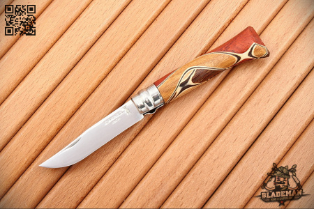 Нож Opinel №6 Chaperon, Африканское дерево, Красный, Футляр - купить в интернет-магазине Blademan