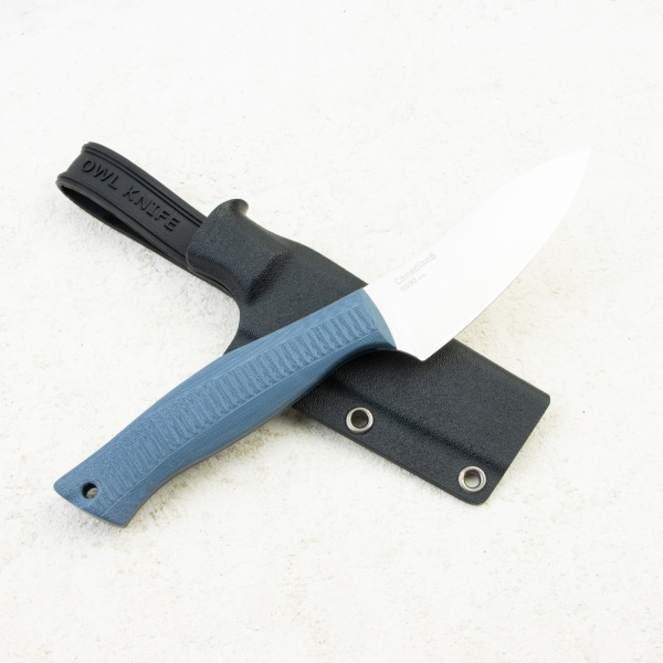 Нож OWL Canadian S F, N690 Cryo, G10 Navy Blue, Kydex, (Эксклюзивный цвет)