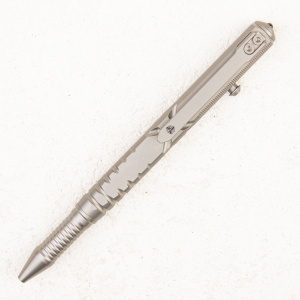 Тактическая ручка WE KNIFE TP-02C Plain, 6AL4V Titanium Тактическая ручка WE KNIFE TP-02C Plain, 6AL4V Titanium - купить в интернет-магазине Blademan