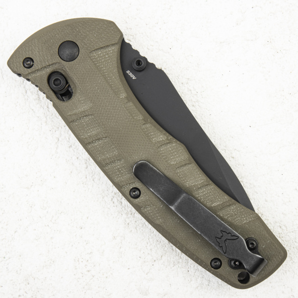 Нож Benchmade Turret, CPM-S30V, G10 Olive, 980SBK