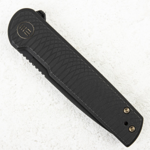 Нож WE Knife Charith, CPM 20CV, Ripple Patterned Black Titanium. LIMITED EDITION - складной туристические ножи из стали Нож WE Knife Charith, CPM 20CV, Ripple Patterned Black Titanium. LIMITED EDITION - складной туристические ножи из стали
