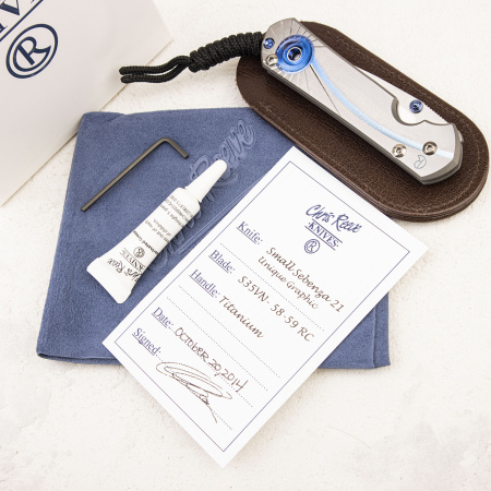 Нож Chris Reeve Small Sebenza 21 Unique Graphic 1860 - купить в интернет-магазине Blademan