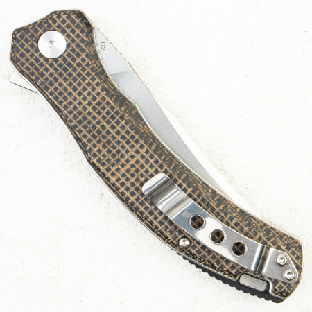 Нож QSP Walrus, D2 Tool Steel, Micarta Brown Handle, QS151-B1 Нож QSP Walrus, D2 Tool Steel, Micarta Brown Handle, QS151-B1