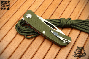 Нож Realsteel Akuma, K110, G10 OD Green - купить в интернет-магазине Blademan