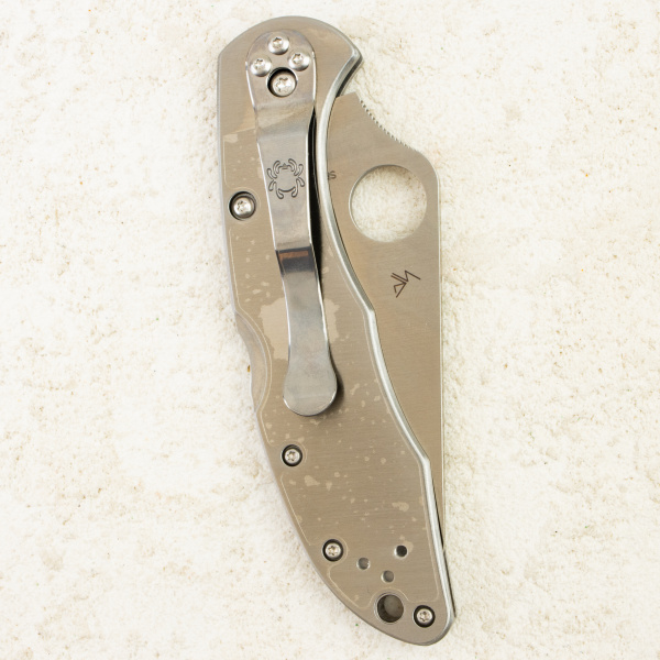 Нож Spyderco Delica 4, Serrated, VG-10, Stainless Steel, C11SНож Spyderco Delica 4, Serrated, VG-10, Stainless Steel, C11S
