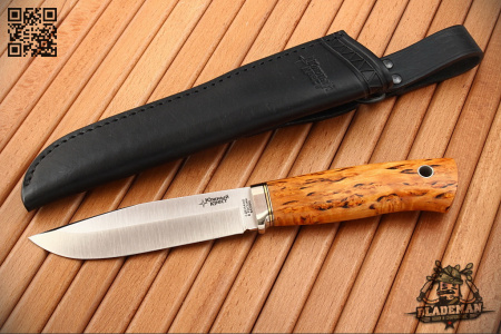 Южный Крест - Юкон, Карельская береза Янтарь, M390 - купить в интернет-магазине Blademan