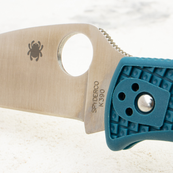 Нож Spyderco Endura 4, K390, FRN Blue, C10FPWK390