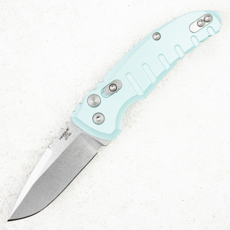 Нож Hogue A01-MicroSwitch Auto, CPM 154, Aluminum Aquamarine, 24113