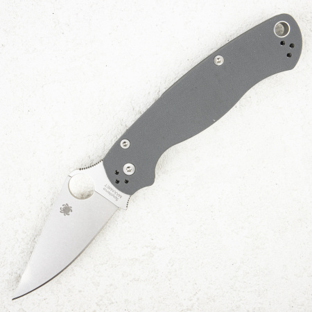 Нож Spyderco Paramilitary 2, Maxamet, G10 Dark Gray