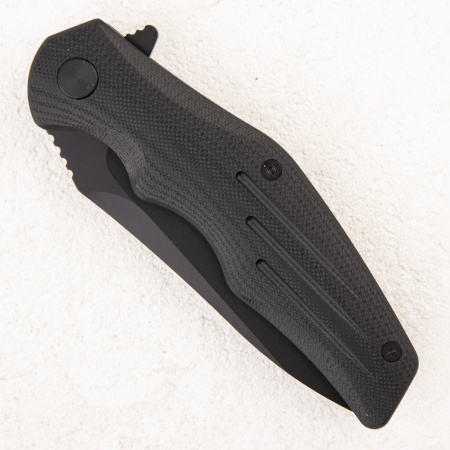 Нож QSP Pangolin, D2 Black Titanium Coated, G10 Black - купить в интернет-магазине Blademan