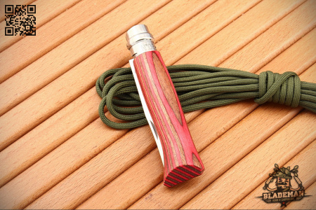 Нож Opinel №8, Нержавеющая сталь, Берёза, Красный - купить в интернет-магазине Blademan