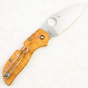 Нож Spyderco Chaparral, CTS XHP, Maple Wood, C152WDP Нож Spyderco Chaparral, CTS XHP, Maple Wood, C152WDP