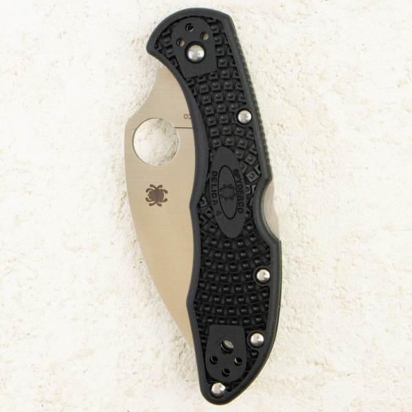Нож Spyderco Delica 4 Wharncliffe, VG-10, FRN Black, C11FPWCBK