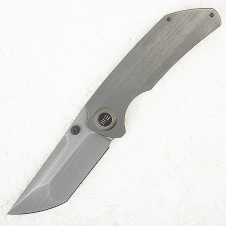 Нож WE Knife Thug XL, CPM 20CV, Titanium Gray