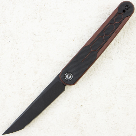 Нож CIVIVI KwaiQ, Nitro-V, G10 Black/Burgundy Handle, C23015-1
