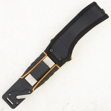 Нож Ganzo Survival Knife, 7Cr17MoV, ABS Orange, G8012-OR