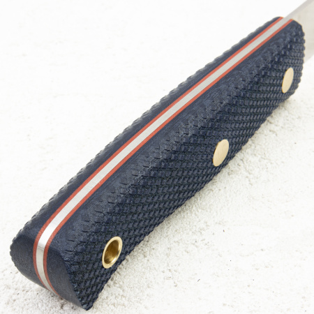 Нож Южный Крест Рыбацкий L, N690, Микарта Синяя - купить в интернет-магазине Blademan