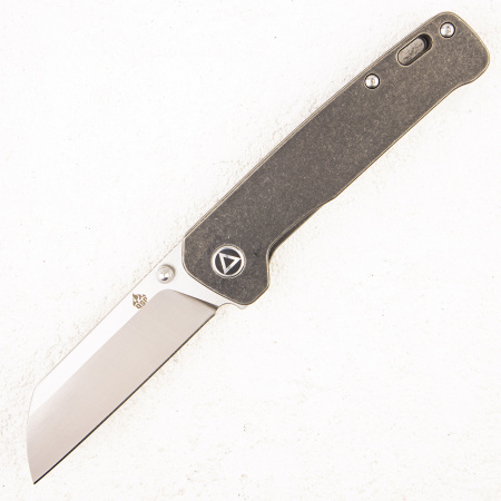 Нож QSP Penguin, 154CM, Titanium Black