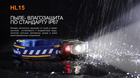 Налобный фонарь Fenix HL15 Cree XP-G2 R5 Пурпурный - купить в интернет-магазине Blademan