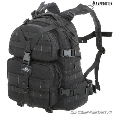 Тактическая сумка MAXPEDITION Condor-II Hydration Backpack 23L, Black, 0512B