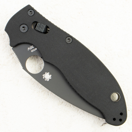 Нож Spyderco Manix 2,CPM S30V, G-10 Black, C101GPBBK2 Нож Spyderco Manix 2,CPM S30V, G-10 Black, C101GPBBK2