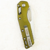 Нож Microtech MSI, Stonewash, M390, Aluminum Fluted OD Green, 210-10 Нож Microtech MSI, Stonewash, M390, Aluminum Fluted OD Green, 210-10