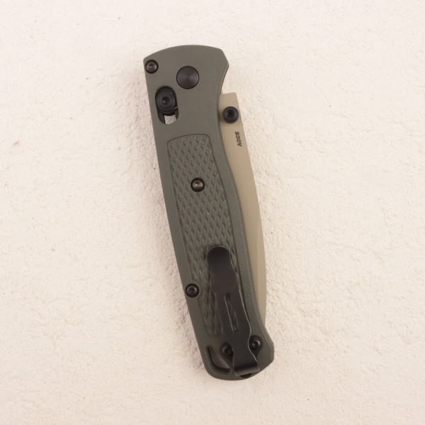 Нож Benchmade Bugout, CPM S30V, Dark Olive Grivory Handle, 535TN-11